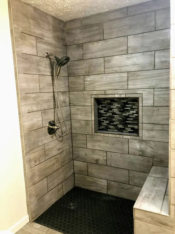 Custom tile shower surround project